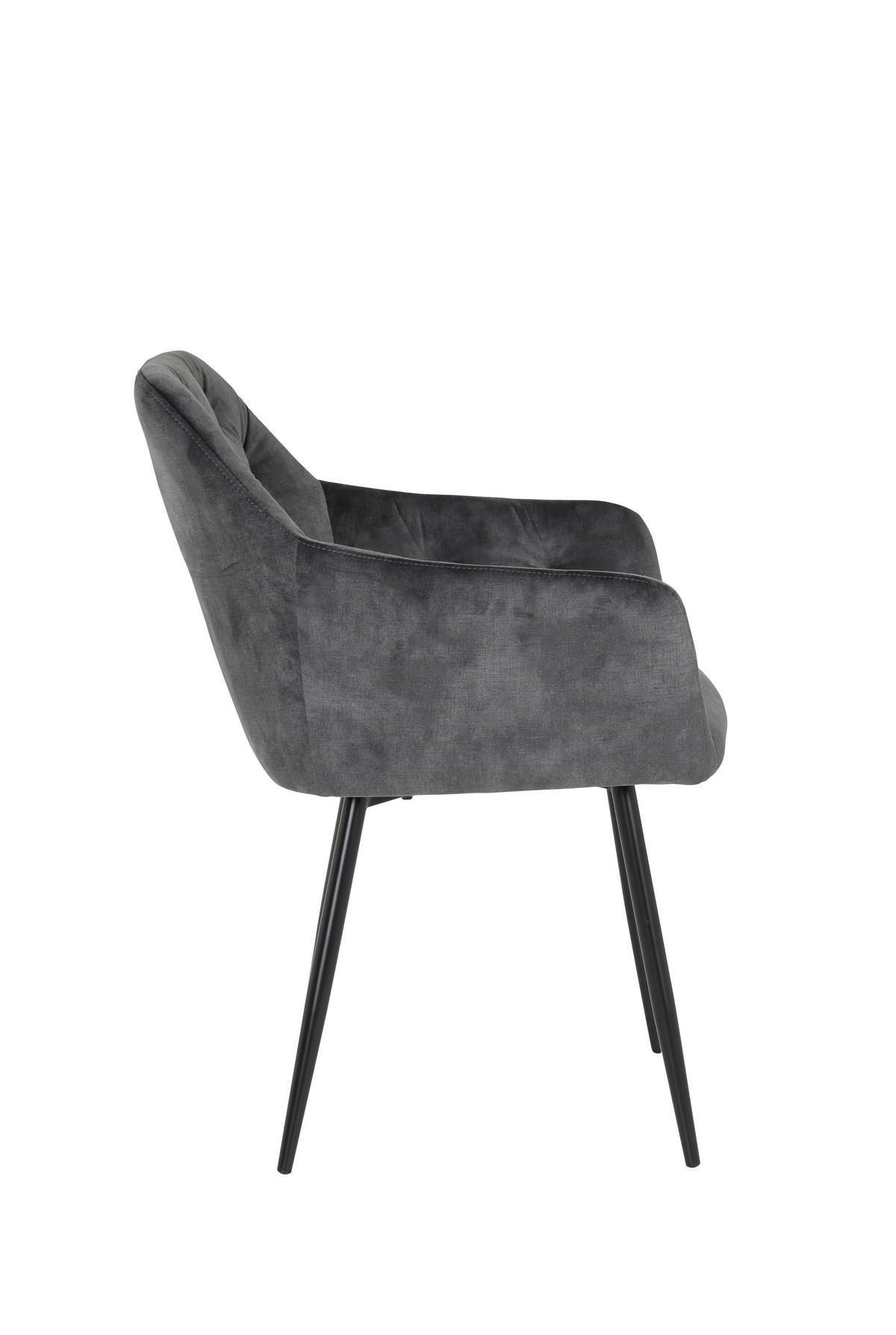Essgruppe Cleo I anthrazit Holzwerkstoff B/H/T: ca. 140x76x90 cm Cleo I - anthrazit (140,00/76,00/90,00cm) - Hela