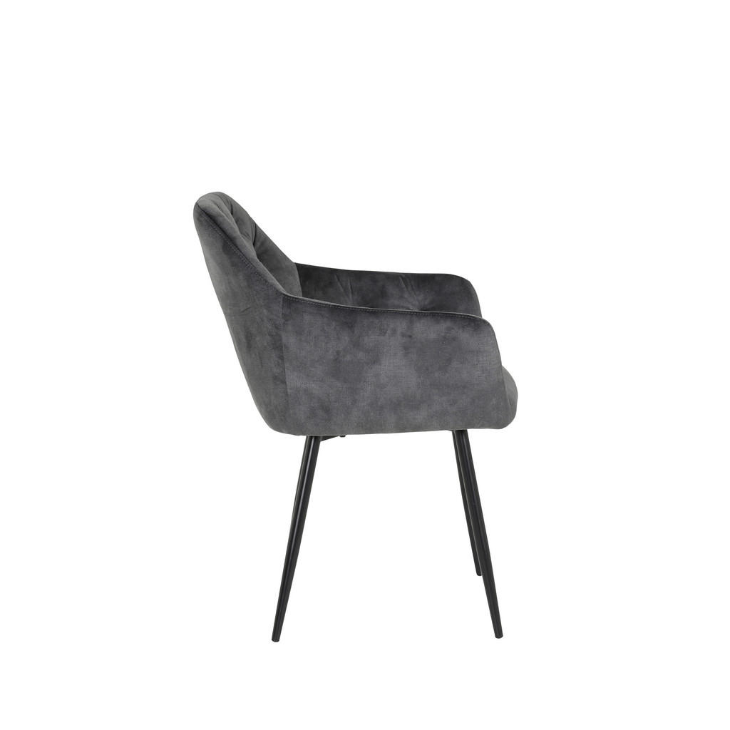 Thumbnail - Essgruppe Cleo I anthrazit Holzwerkstoff B/H/T: ca. 140x76x90 cm