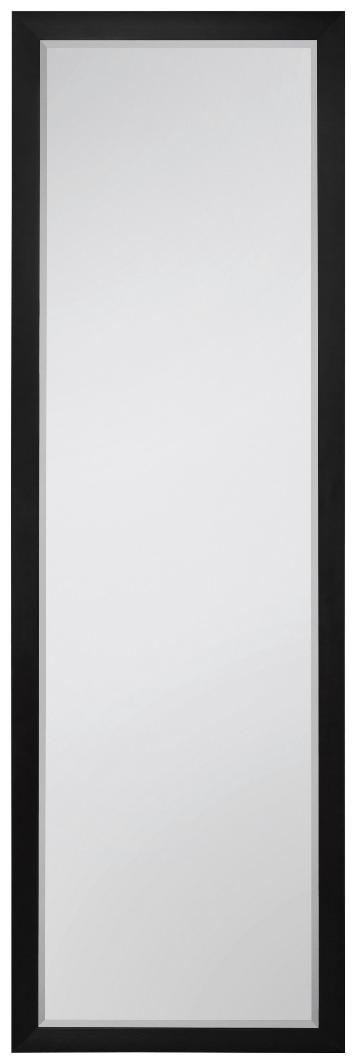 Mirrors&More Rahmenspiegel JULIETTE schwarz B/H/T: ca. 50x150x1,7 cm JULIETTE - schwarz (50,00/150,00/1,70cm) - Mirrors&More