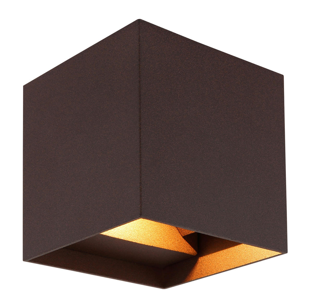 Außenleuchte rostfarbig klar H/D: ca. 10x15,9 cm Veronika - klar/rostfarbig (15,90/10,00cm) - GLOBO