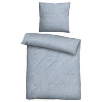 Baumwoll Bettwäsche Musselin Bettwäsche_Musselin blau 135x200 - blau (135,00/200,00cm)