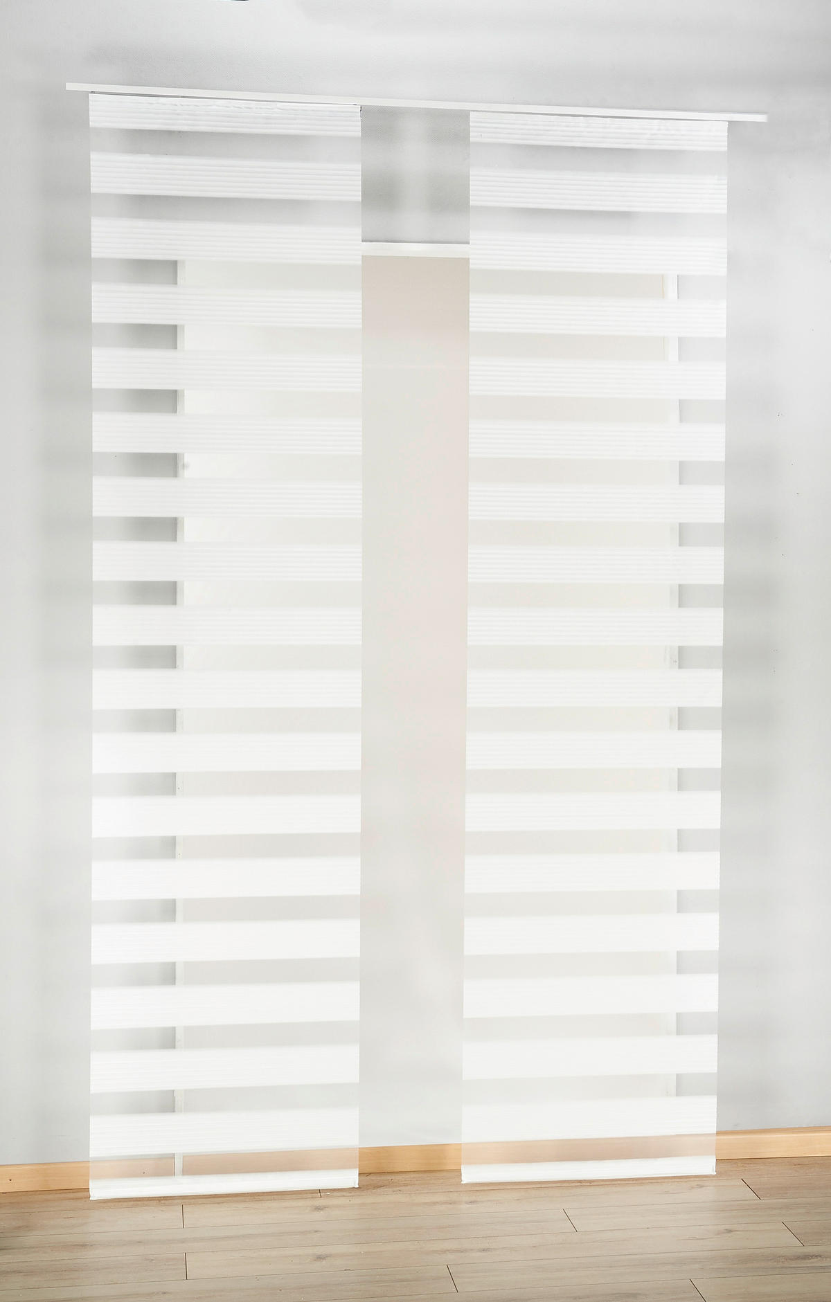 POCOline Schiebevorhang Timba weiß B/L: ca. 60x245 cm Timba - weiß (60,00/245,00cm) - POCOline