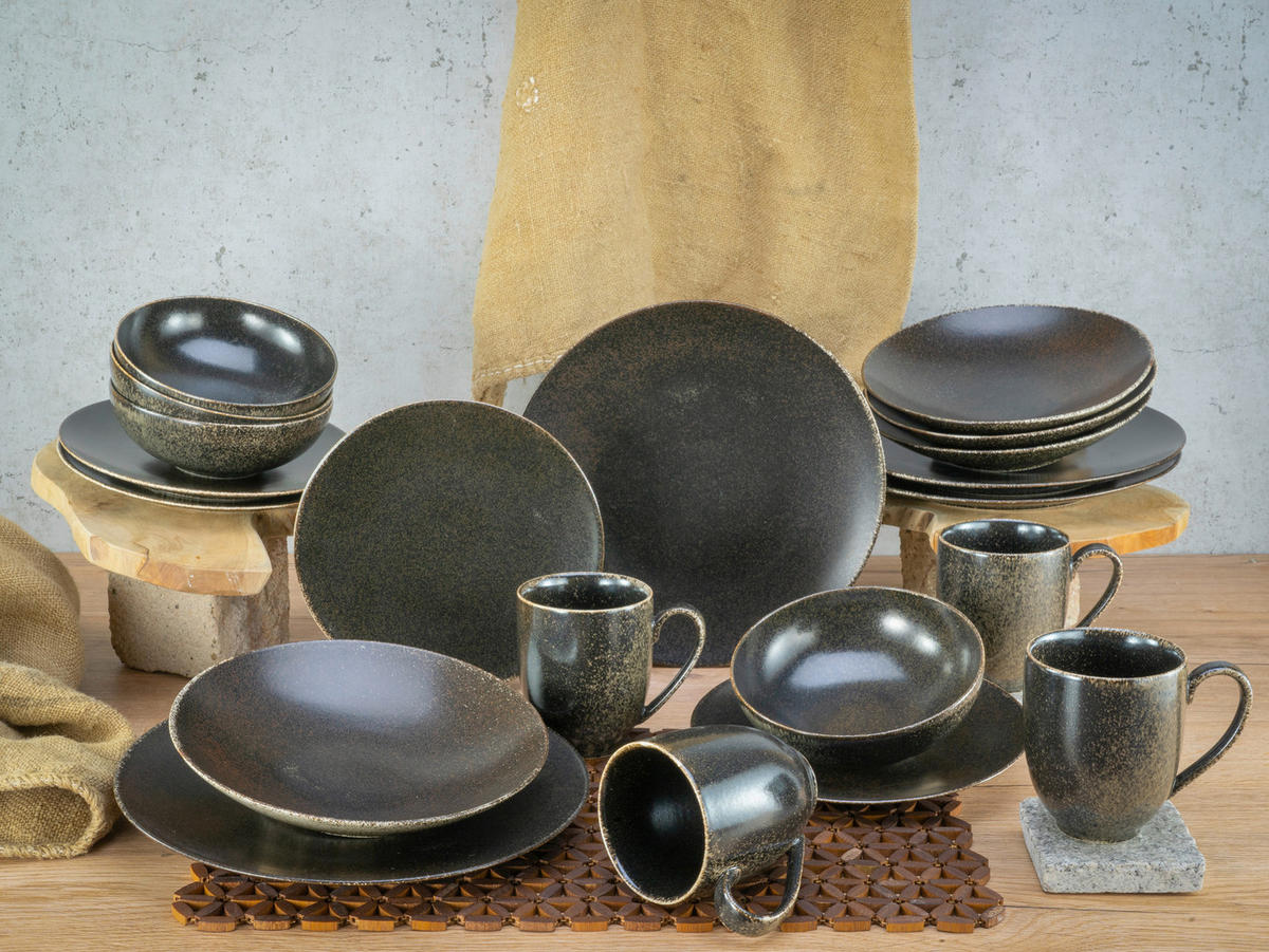 CreaTable Kombiservice RUSTY RUSTY - dunkelgrau - CreaTable