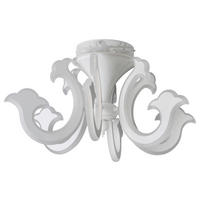 Näve Leuchten Deckenleuchte 1229523 weiß Kunststoff Metall B/H/T: ca. 66x39,5x66 cm null 6 Brennstellen Ludwig - weiß (66,00/39,50/66,00cm) - Näve Leuchten