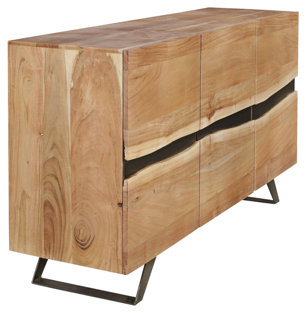 Sideboard B/H/T: ca. 148x85x43 cm Sideboard - (148,00/85,00/43,00cm) - Wohnling