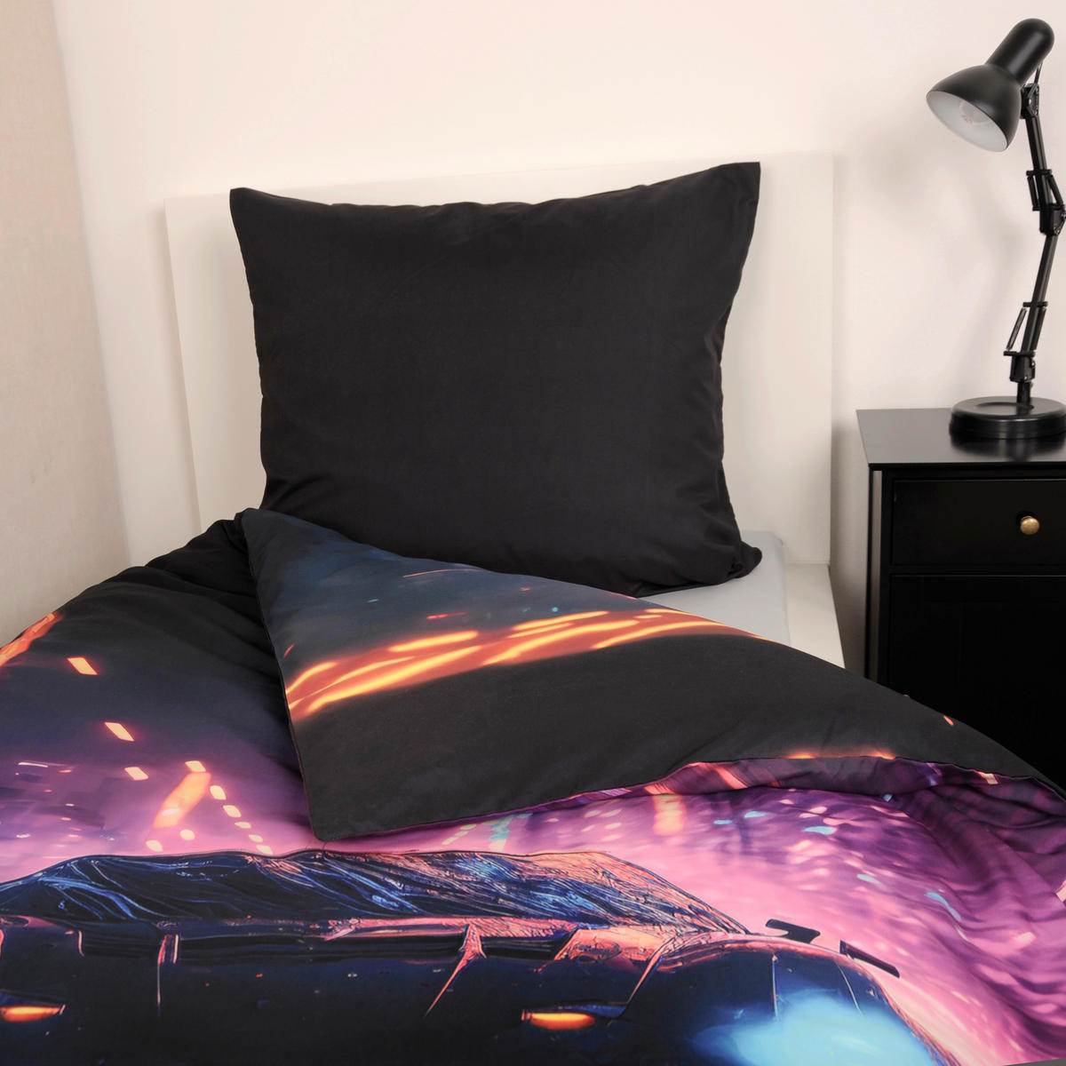 Microfaser Wende Bettwäsche Young Collection Microfaser Multi Polyester B/L: ca. 135x200 cm Young Collection - Multi (135,00/200,00cm)