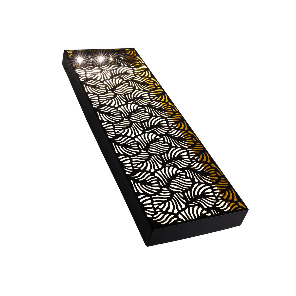 Solarleuchte 5312722 schwarz Kunststoff Metall B/H/T: ca. 4,6x61,7x20 cm Ima - schwarz (4,60/61,70/20,00cm) - Näve Leuchten