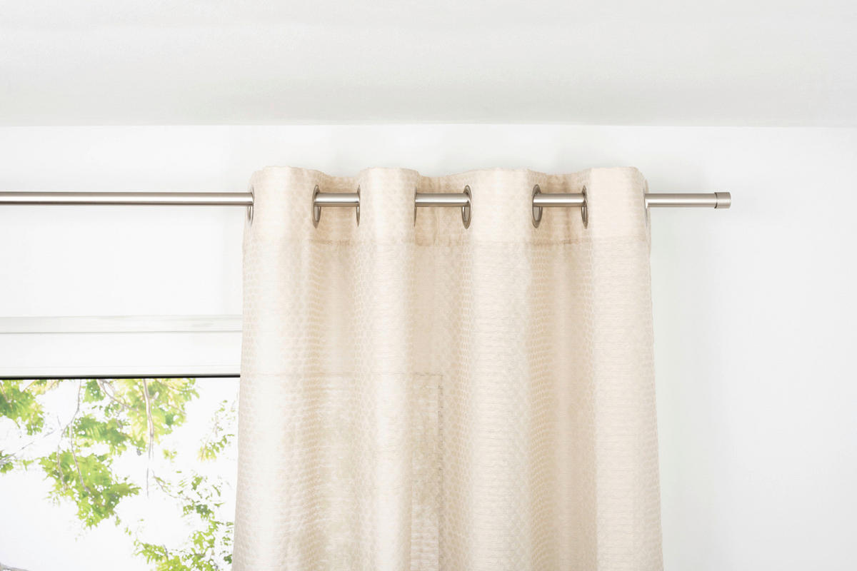 Ösenvorhang DOT sand B/L: ca. 135x245 cm DOT - sand (135,00/245,00cm)