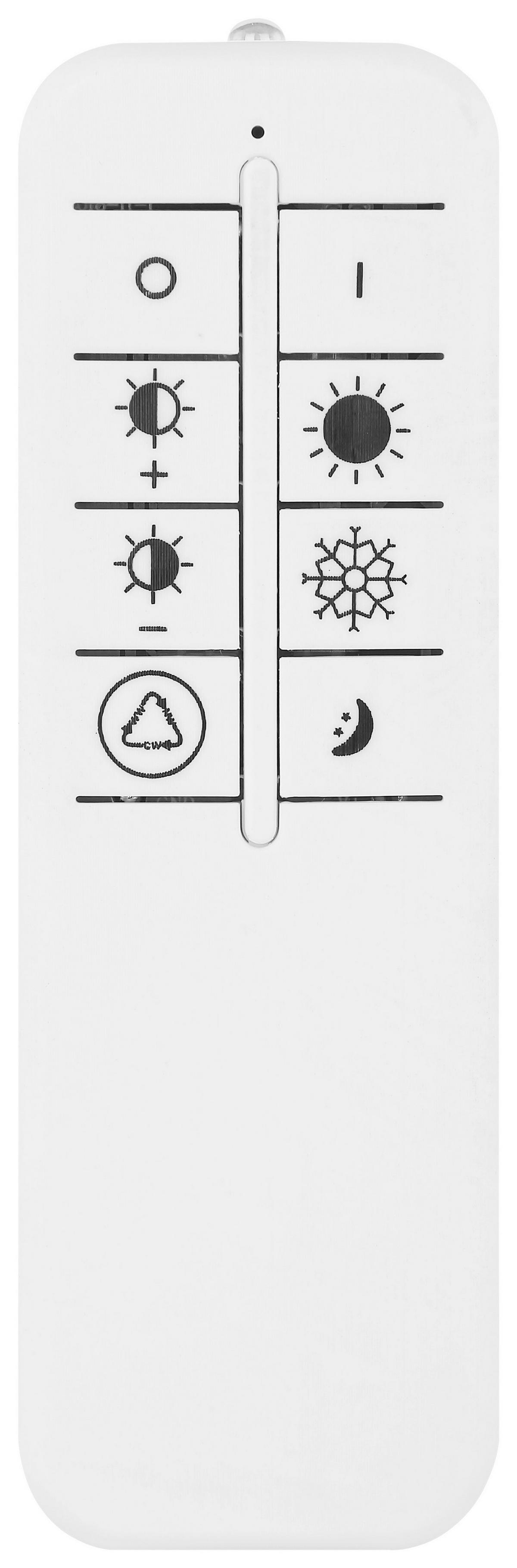 GLOBO LED-Deckenleuchte 48551-50SH dunkelbraun mattschwarz Kunststoff Metall H/D: ca. 7x50 cm CHESSY - dunkelbraun/mattschwarz (50,00/7,00cm) - GLOBO