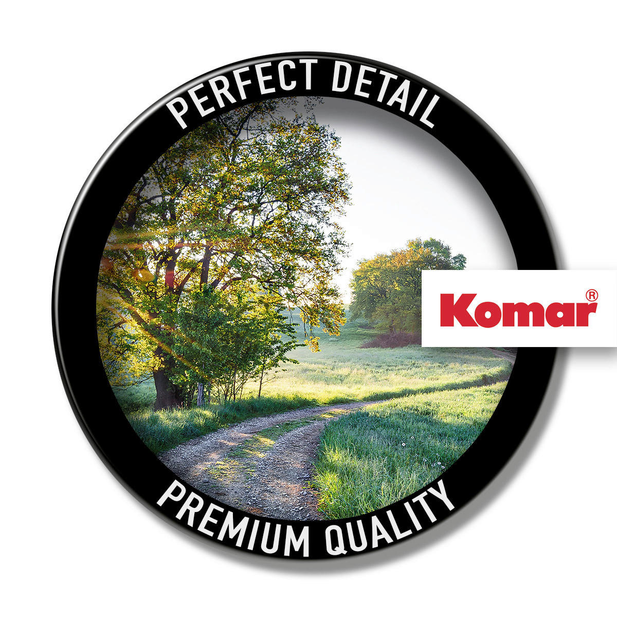 Komar Fototapete Meadow Trail B/H: ca. 368x254 cm Meadow Trail - (368,00/254,00cm) - Komar