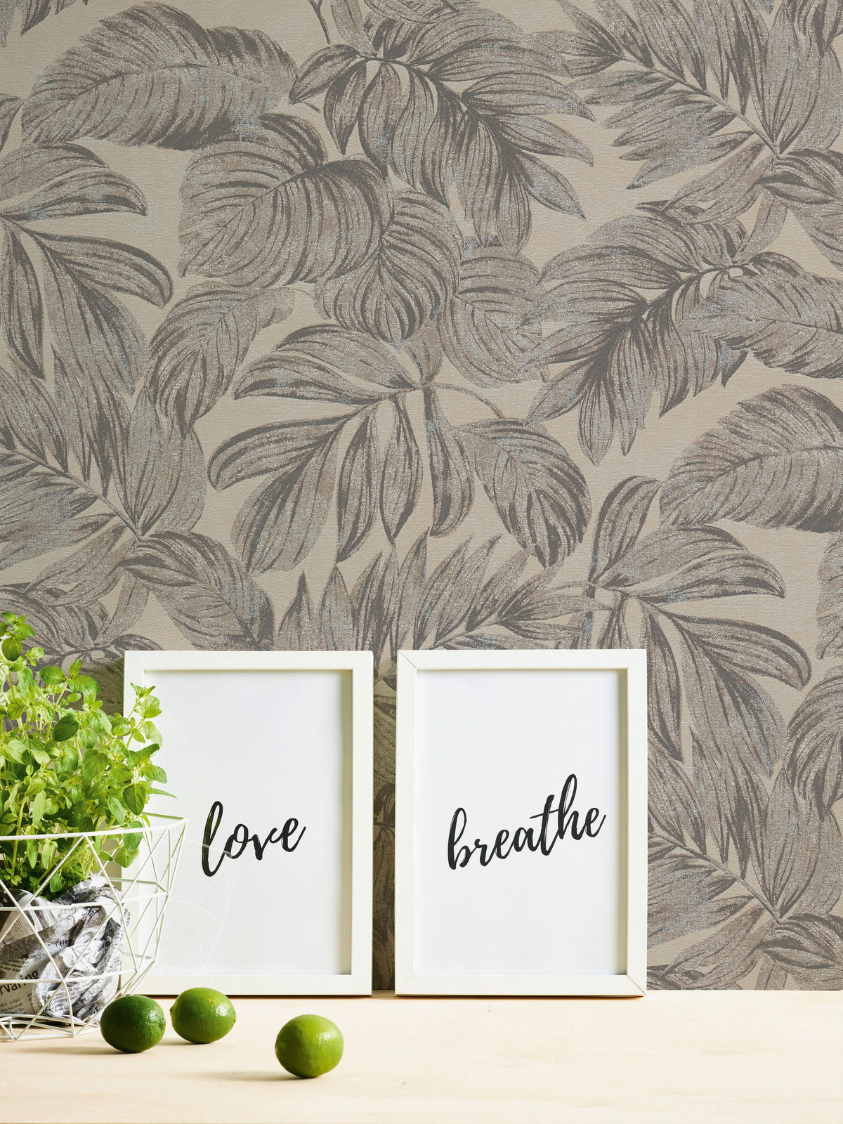 A.S.Creation Vliestapete beige grau B/H/D: ca. 53x1005x10 cm Vliestapete - beige/grau (10,00/1005,00cm) - A.S.Creation