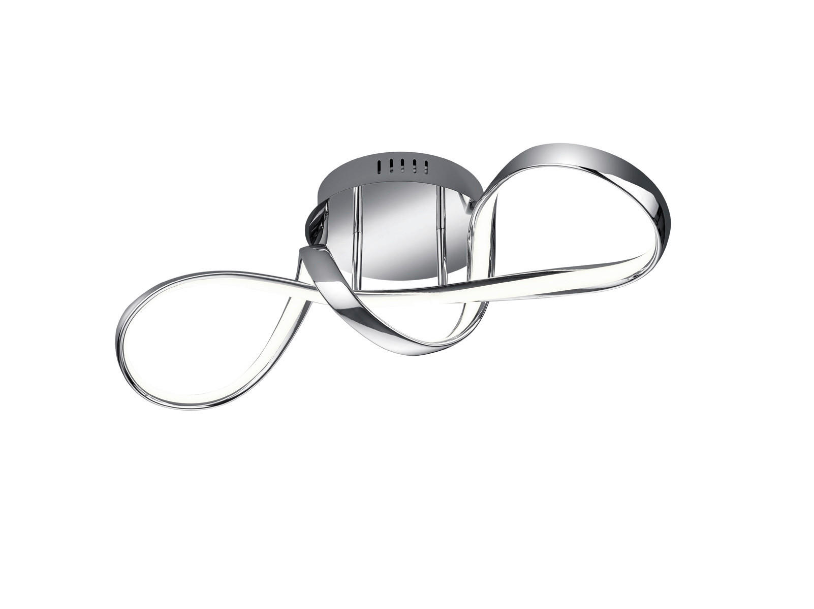 Reality Deckenleuchte R67091106 Perugia Chrom Metall B/H/T: ca. 60x22x18 cm Perugia - Chrom (60,00/22,00/18,00cm) - Reality