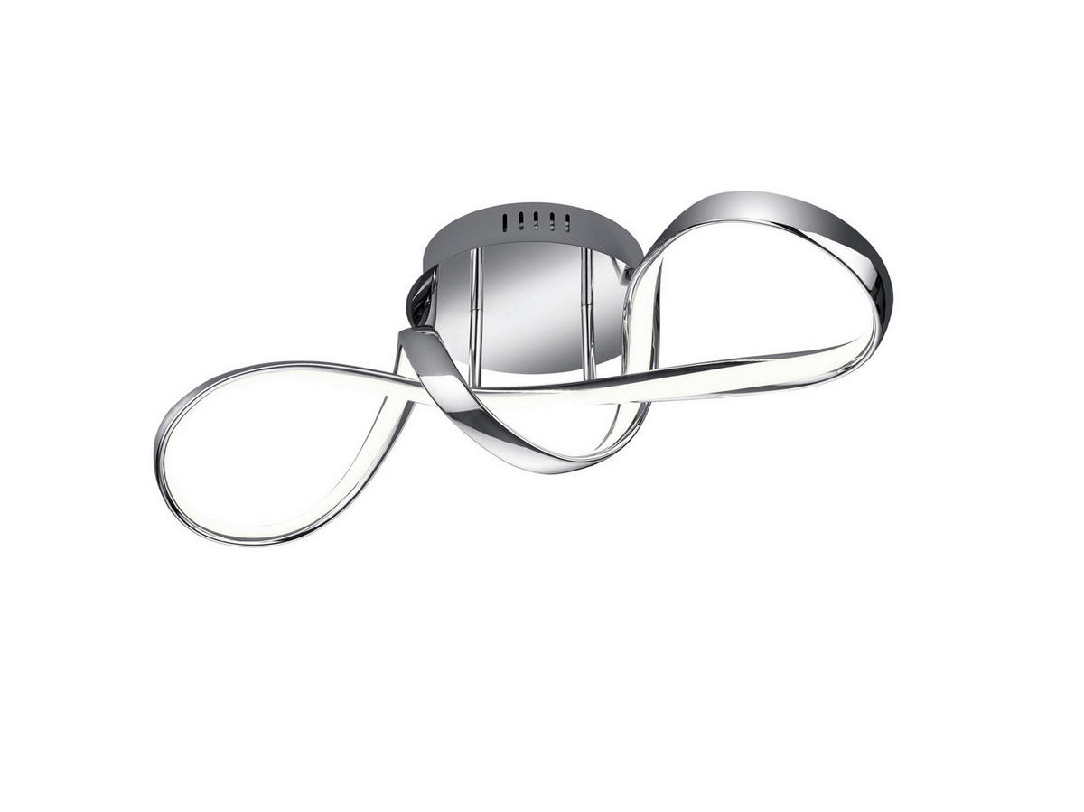 Reality Deckenleuchte R67091106 Perugia Chrom Metall B/H/T: ca. 60x22x18 cm Perugia - Chrom (60,00/22,00/18,00cm) - Reality