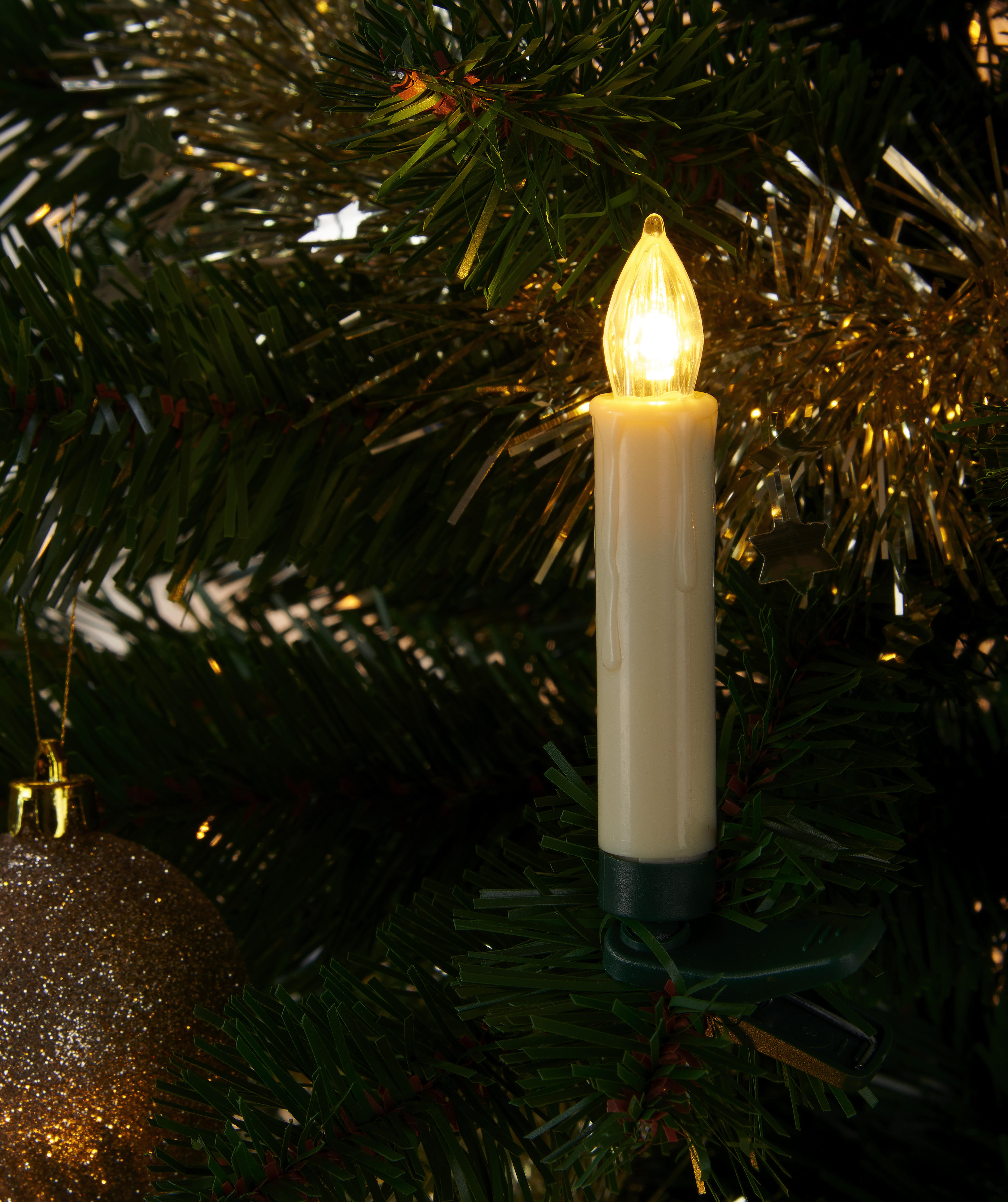 Kabellose Kerzenlichter Kerzenlichter_kabellos - warmweiß (1,50/1,50/10,50cm)