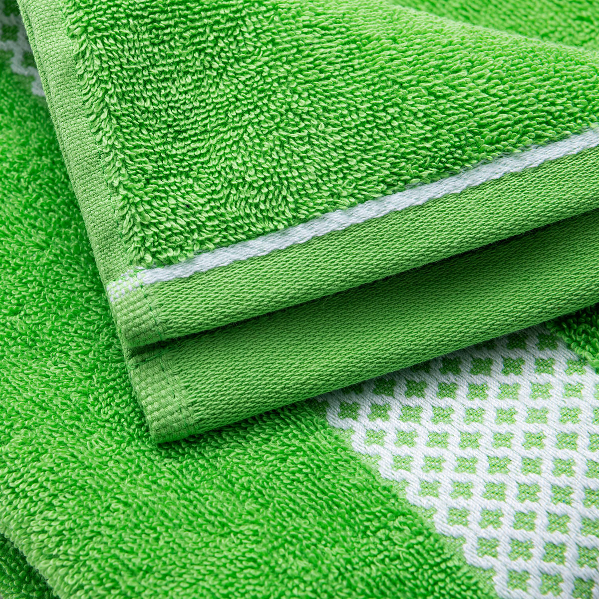 Handtuch SUMMER grün Baumwolle B/L: ca. 50x90 cm SUMMER - grün (50,00/90,00cm) - BENETTON
