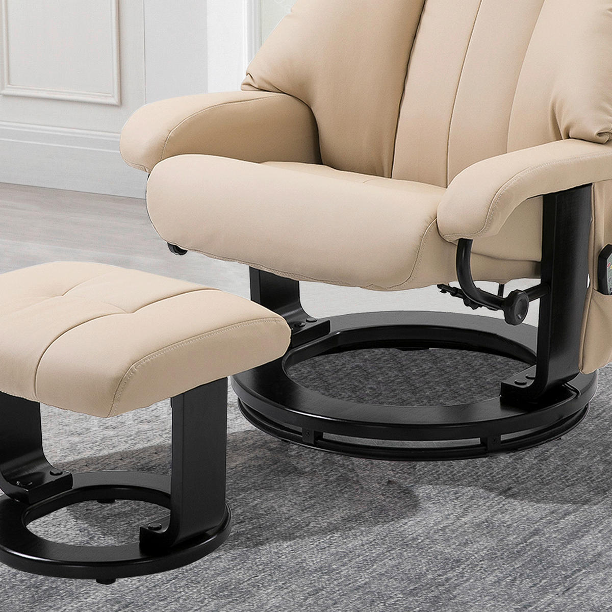 HOMCOM Relaxsessel 700-008V02CW B/H: ca. 80x102 cm 700-008V02CW - (80,00/102,00cm) - HOMCOM