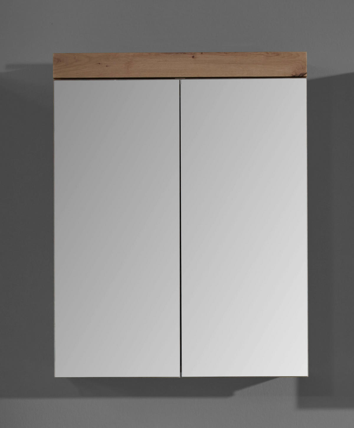Spiegelschrank Amanda Asteiche Nachbildung B/H/T: ca. 60x77x17 cm Amanda - (60,00/77,00/17,00cm) - Trendteam
