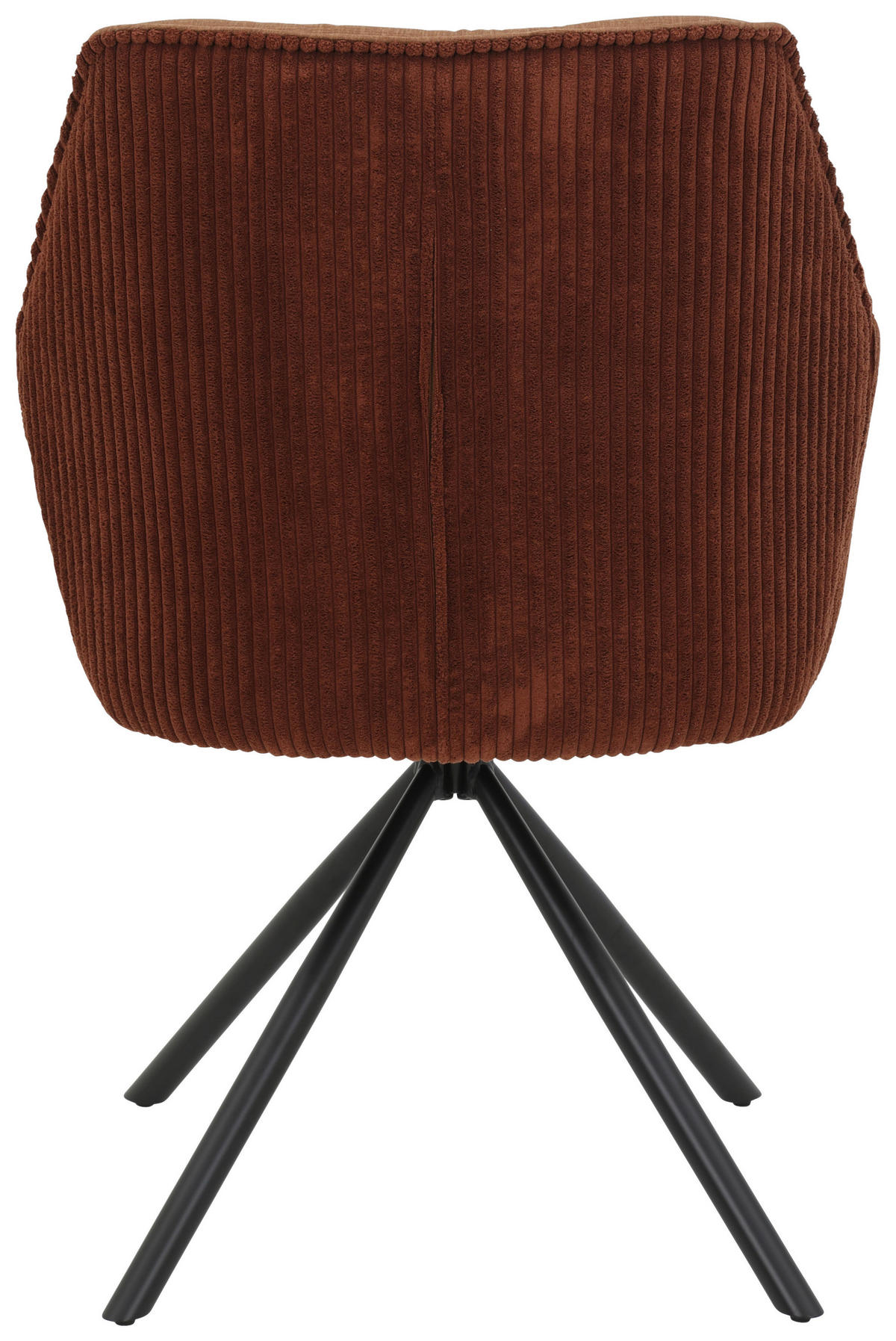 Armlehnstuhl Inge braun Microfaser B/H/T: ca. 58x88x63 cm Inge - braun/schwarz (58,00/88,00/63,00cm)