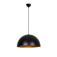 Opviq Pendelleuchte Sivani gold schwarz Metall B/H/T/L/D: ca. 50x121x50x50x50 cm E27 1 Brennstellen Sivani - gold/schwarz (50,00/50,00/121,00cm) - Opviq