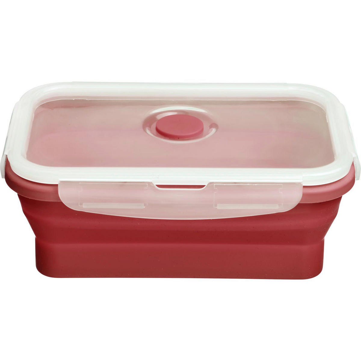 Westmark Frischhaltedose rot B/H/L: ca. 18,5x3,5x12,5 cm Frischhaltedose_faltbar 750l - rot (12,50/18,50/3,50cm) - Westmark