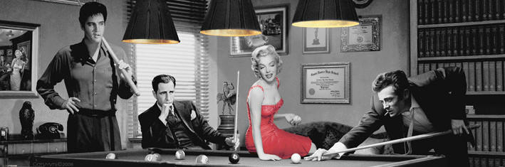 The Wall Wandbild Marilyn B/L: ca. 53x155 cm Bild_Deko_Panel - (53,00/155,00cm) - The Wall