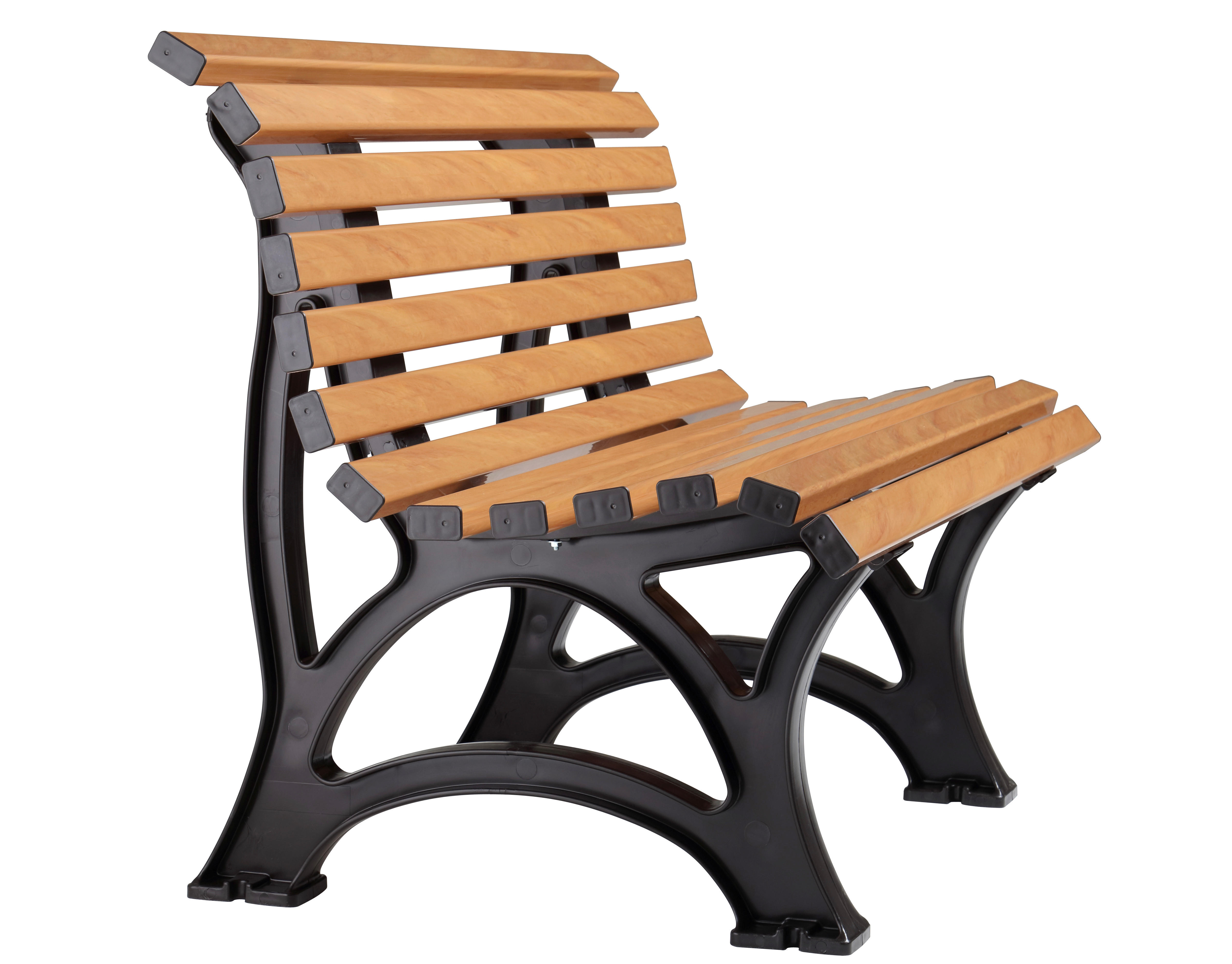 Blome-Tillmann Gartenbank Amrum braun Kunststoff B/H/L: ca. 120x80x64 cm Amrum - braun (64,00/120,00/80,00cm) - Blome-Tillmann