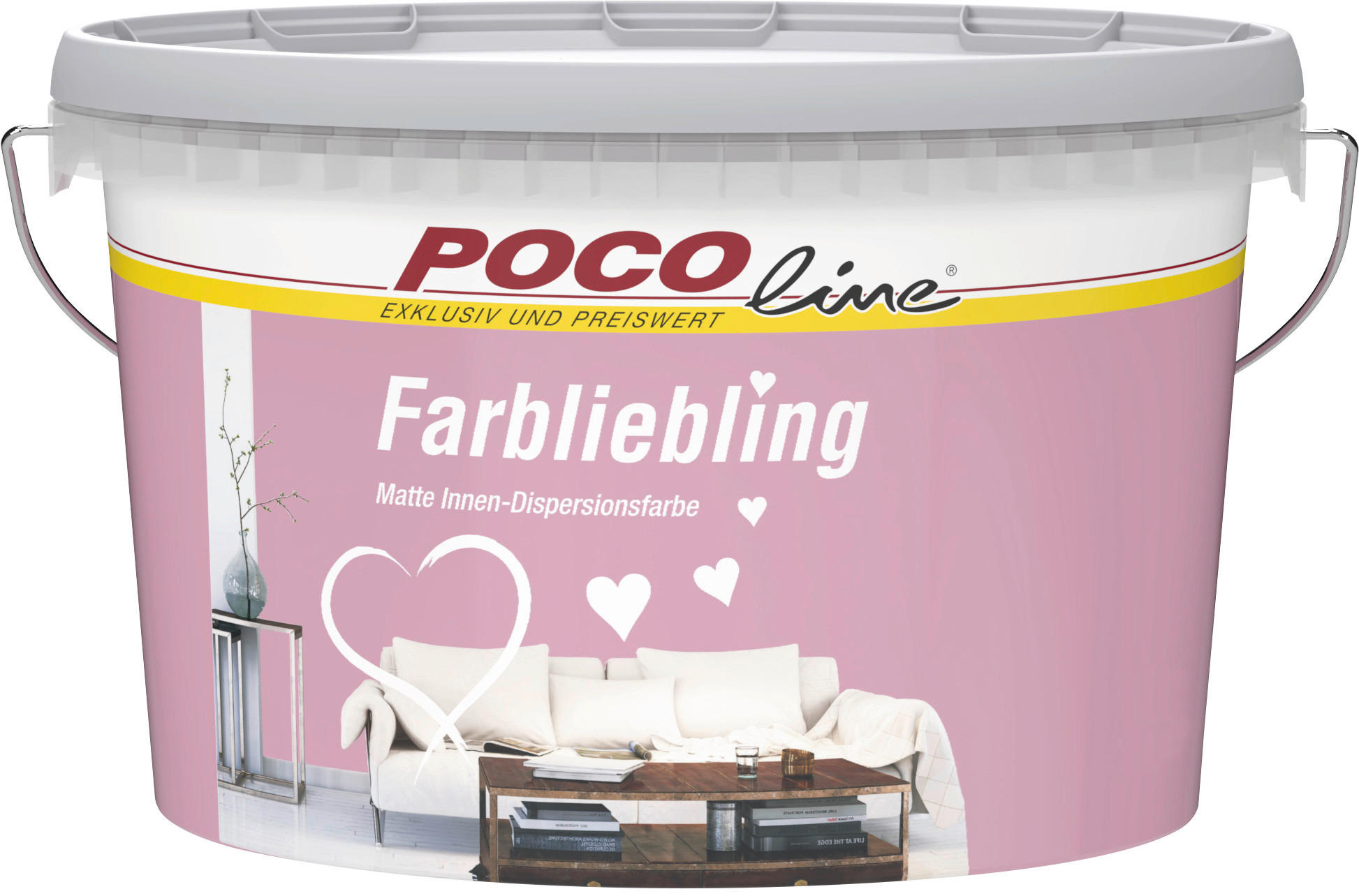 POCOline Raumfarbe Farbliebling Hawaii ca. 2,5 l Farbliebling - Hawaii (2,50l) - POCOline