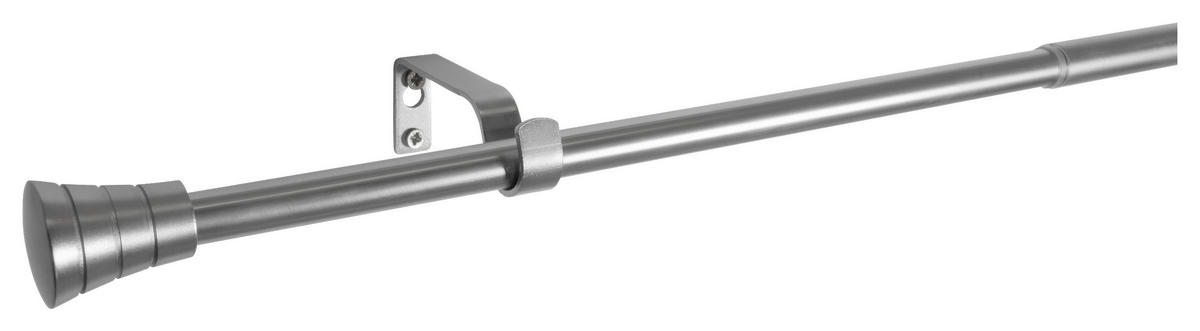 Stilgarnituren habito_rillmino Edelstahloptik Metall ausziehbar von ca. 120 bis 210 cm 1.0 Läufe habito_rillmino - Edelstahloptik - ondeco
