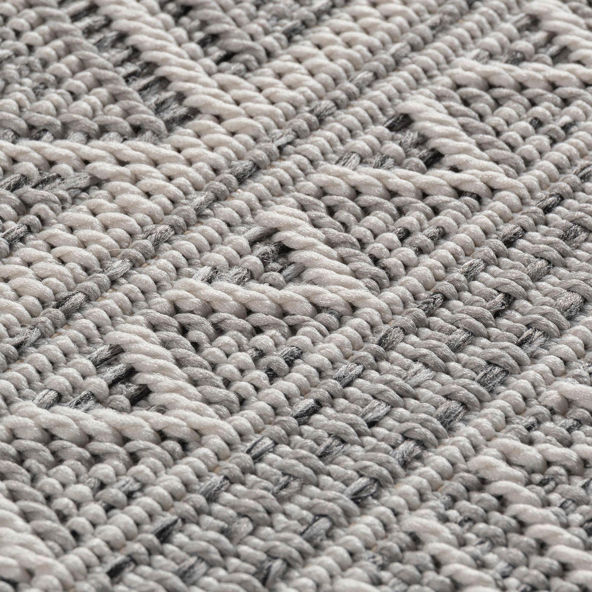 Ayyildiz Outdoorteppich DESERT grau B/L: ca. 160x230 cm DESERT - grau (160,00/230,00cm) - Ayyildiz
