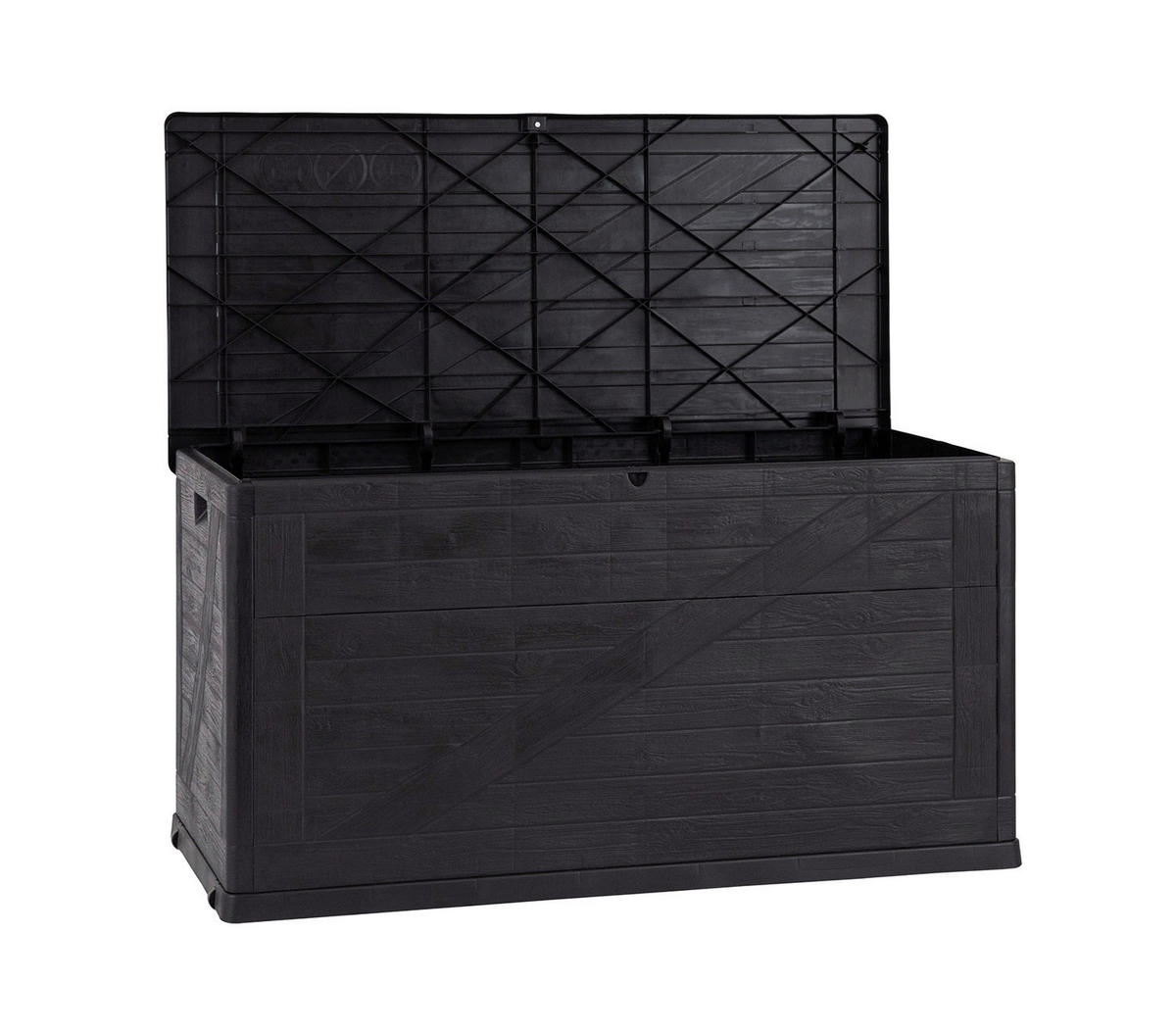 Toomax Aufbewahrungsbox Wood anthrazit Kunststoff B/H/L: ca. 63x56x120 cm Wood - anthrazit (120,00/63,00/56,00cm) - Toomax