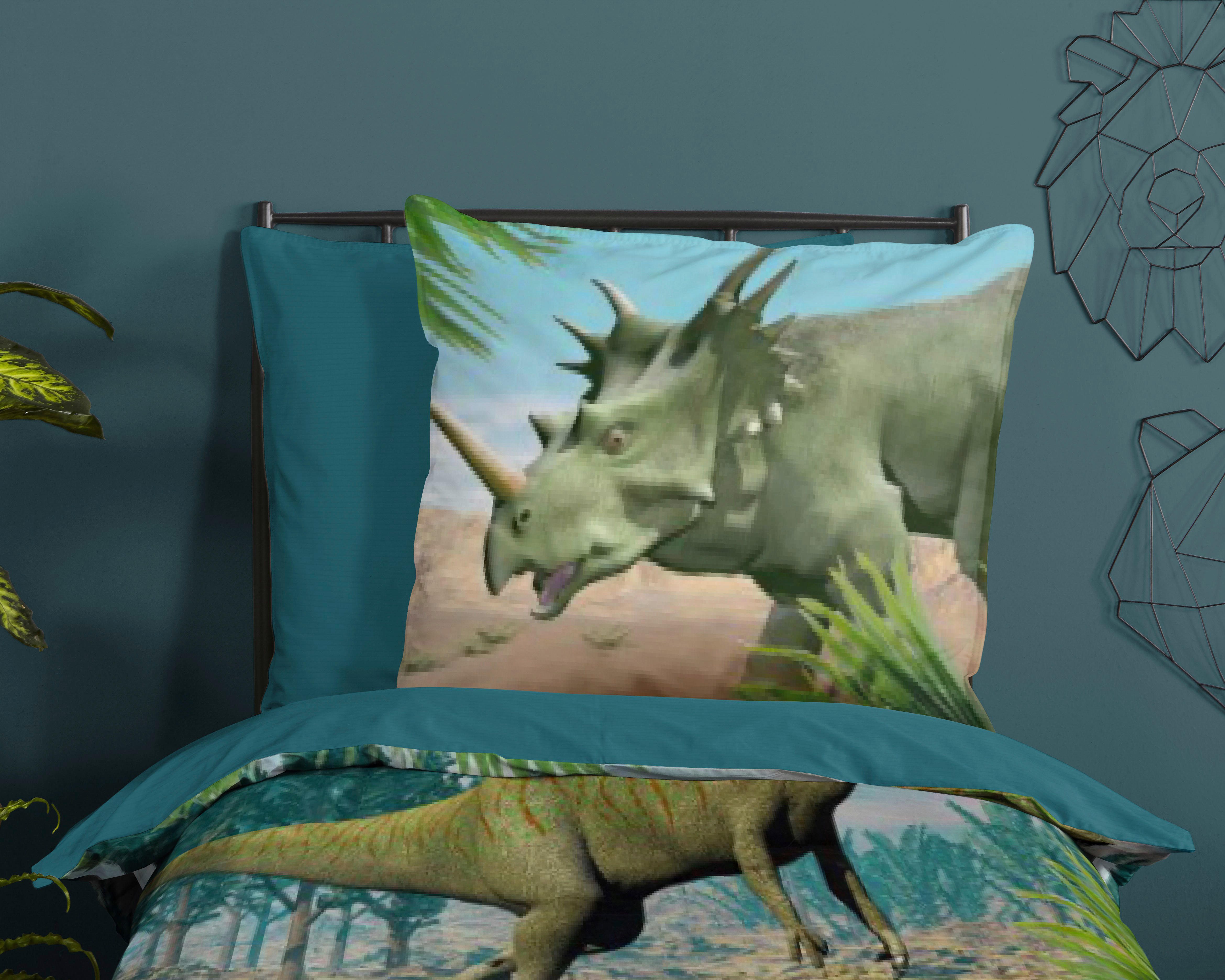 Thumbnail - Baumwoll Bettwäsche Dino Renforce