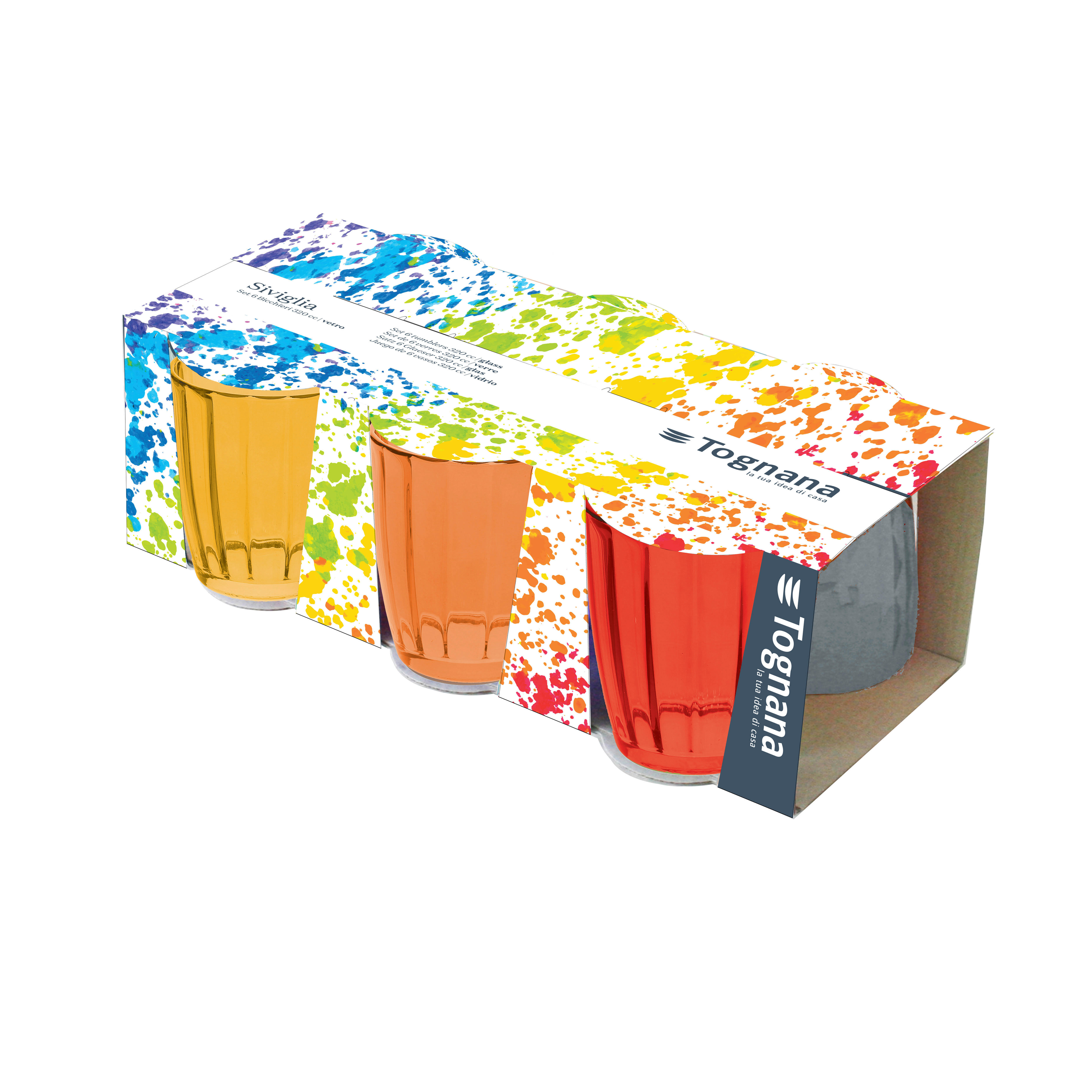 Thumbnail - TOGNANA Gläserset SIVIGLIA mehrfarbig