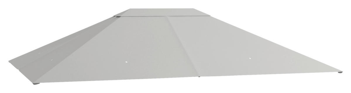 Outsunny Pavillondach hellgrau Polyester B/H/L: ca. 297x1x397 cm Pavillondach - hellgrau (397,00/297,00/1,00cm) - Outsunny