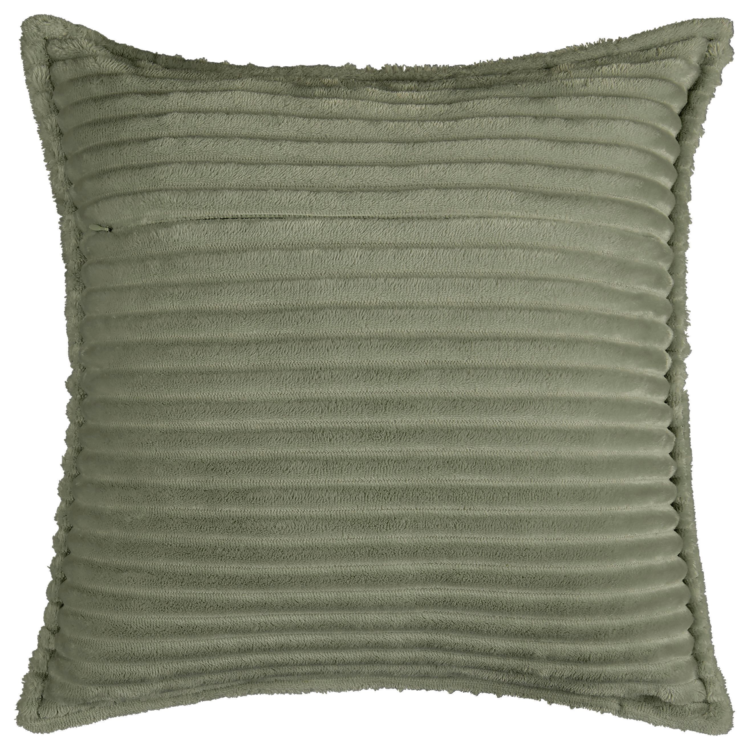 Dekokissen Cord Cord - grün (45,00/45,00cm) - POCOline