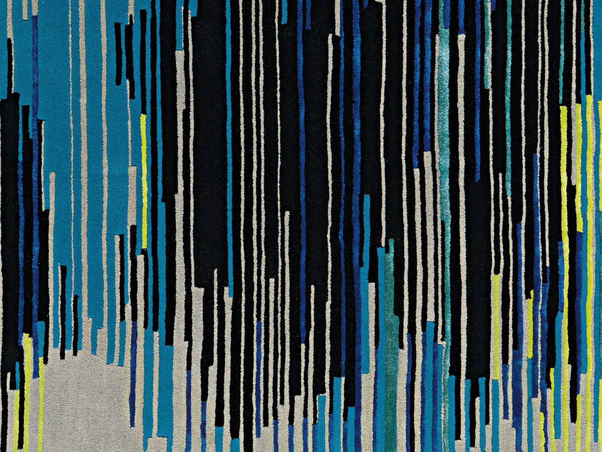 Arte Espina Kurzflorteppich Diamond 8039 mehrfarbig B/L: ca. 170x240 cm Diamond 8039 - blau/mehrfarbig (170,00/240,00cm) - Arte Espina