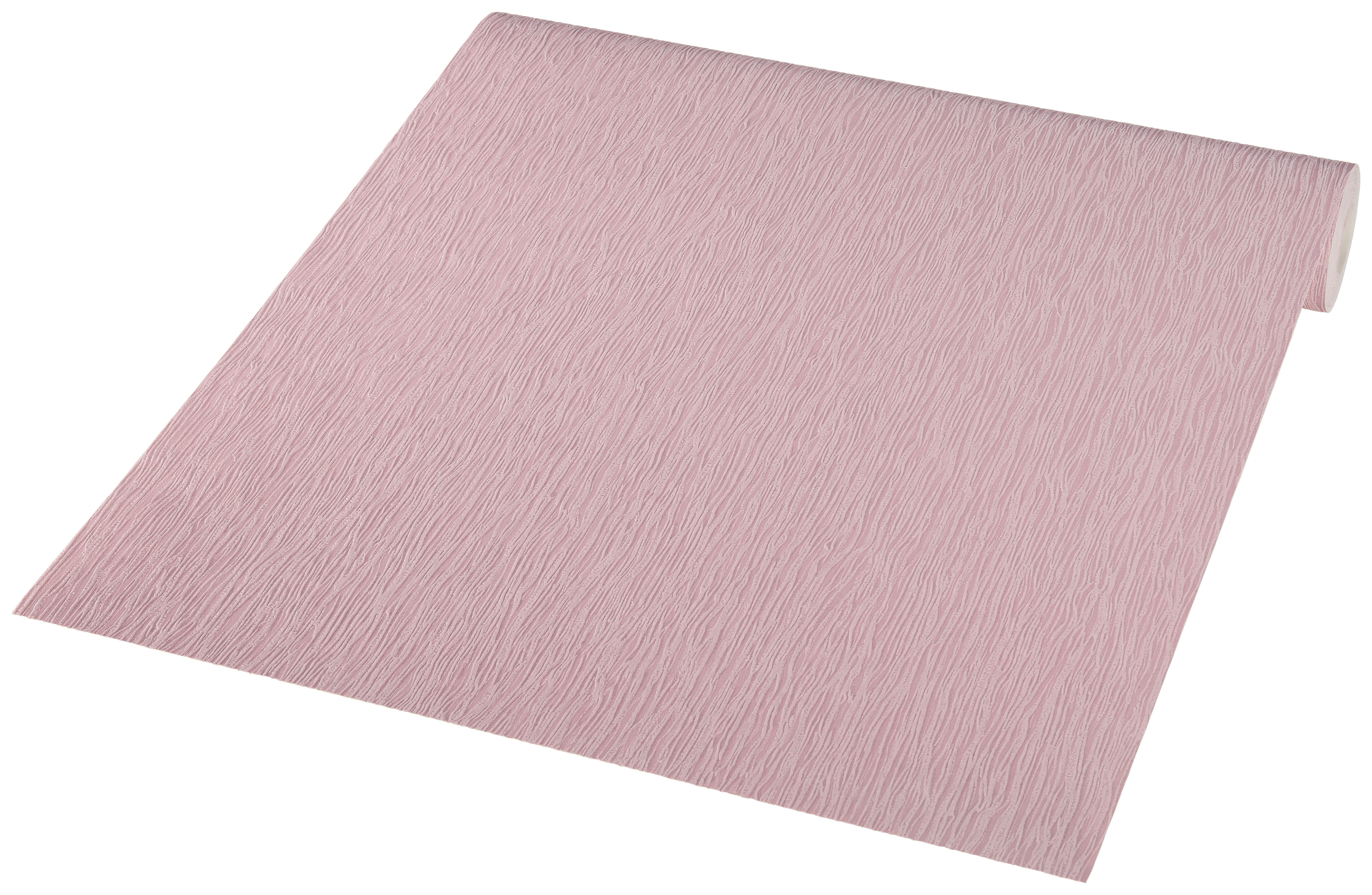 Vliestapete Struktur rosa B/L: ca. 53x1005 cm