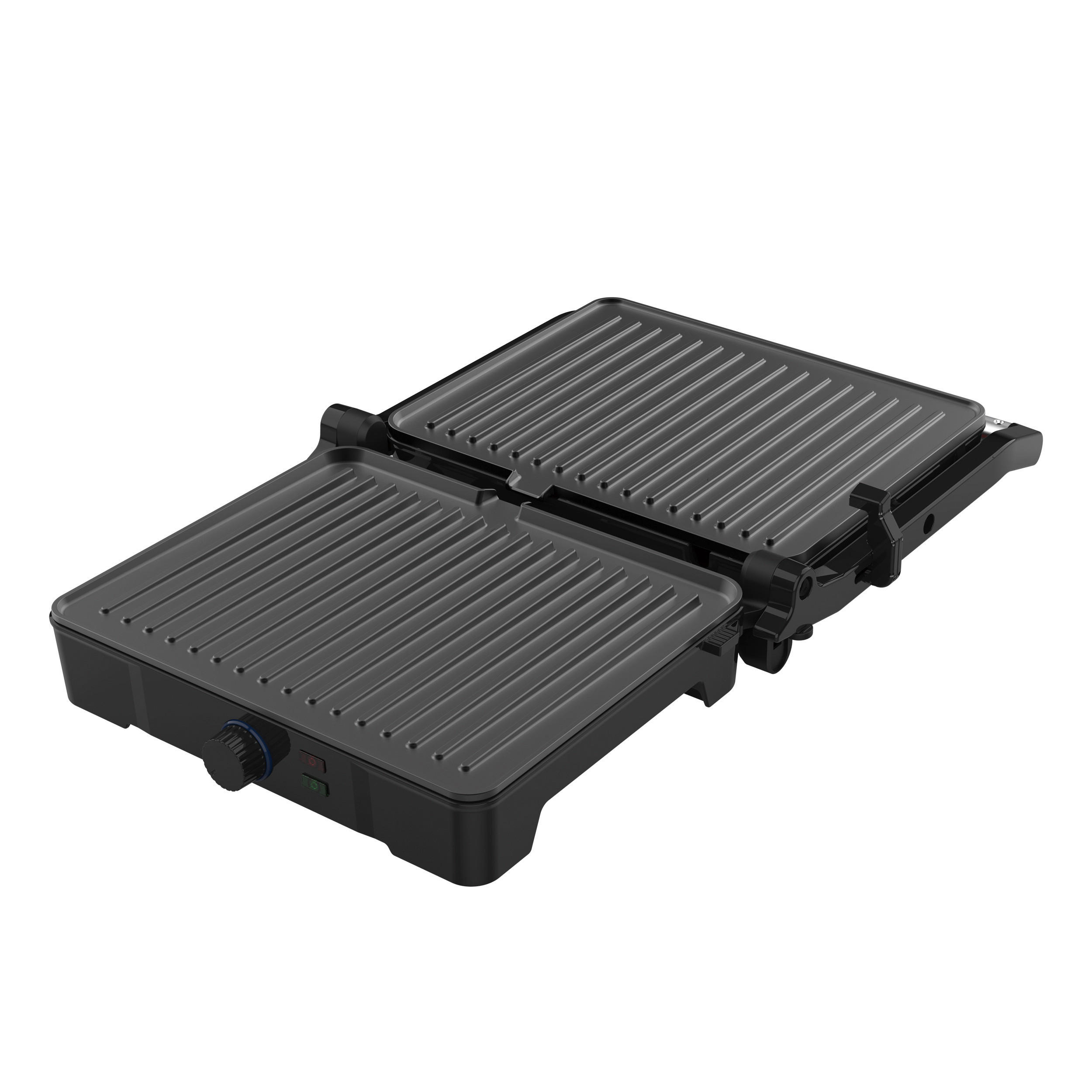 BERGNER Kontaktgrill schwarz Polypropyle...