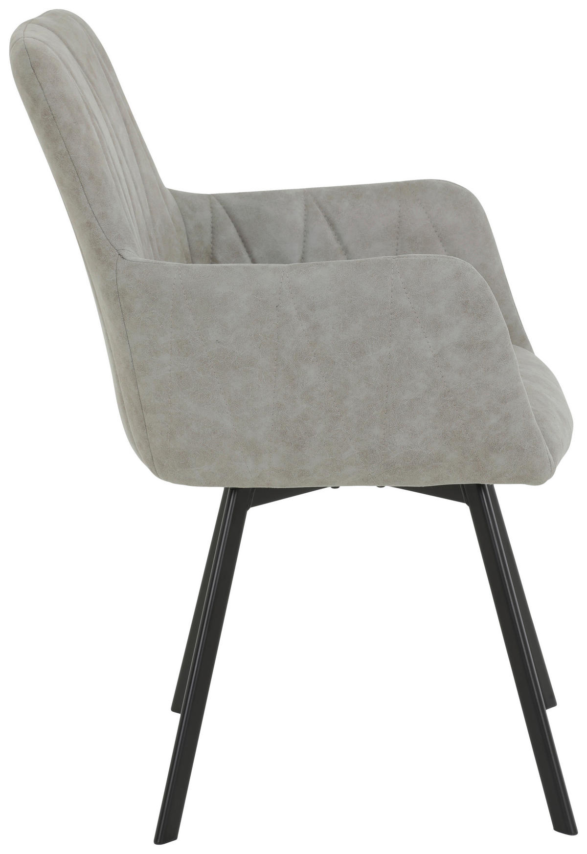 Essgruppe Gesa II grau Eiche Holzwerkstoff B/H/T: ca. 180x76x90 cm Gesa II - Eiche/grau (180,00/76,00/90,00cm) - Hela