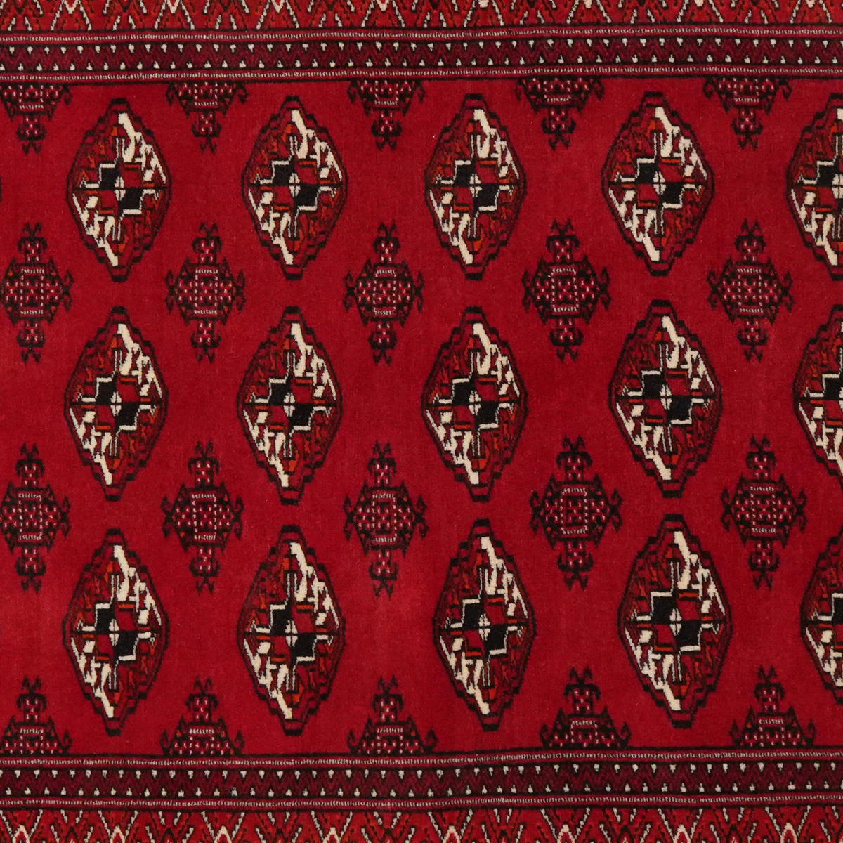 PersaTepp Teppich Turkman rot B/L: ca. 107x137 cm Turkman - rot (107,00/137,00cm) - PersaTepp