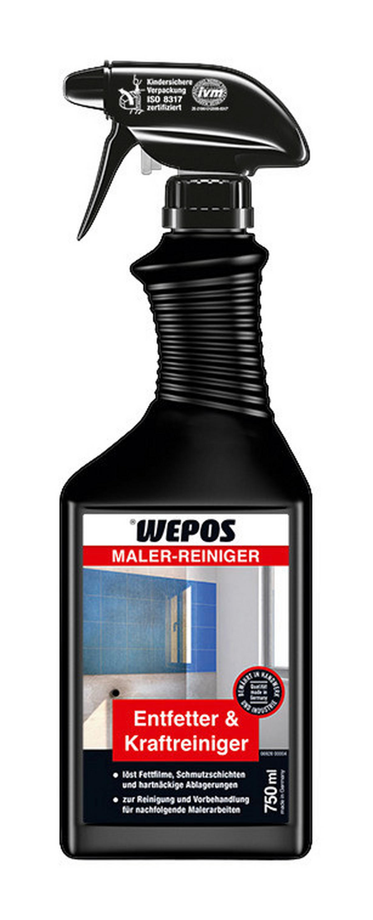 Entfetter und Kraftreiniger ca. 0,75 l Entfetter-/u.Kraftreiniger_Wepos - (750ml)