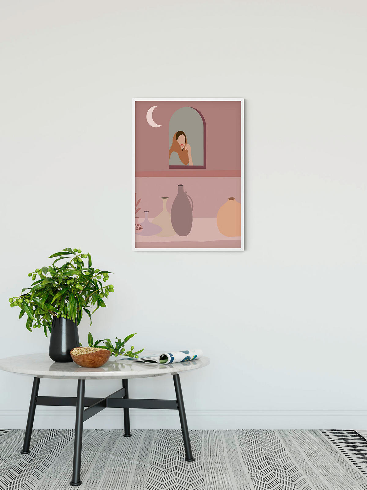 Komar Poster Thousand and Three Nights Frau B/L: ca. 40x50 cm Thousand and Three Nights - (40,00/50,00cm) - Komar