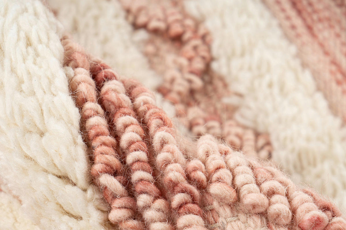 360Living Teppich Bohist creme B/L: ca. 200x290 cm Bohist - creme/rosa (200,00/290,00cm) - 360Living