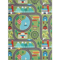 Merinos Teppich Happy Kids grün B/L: ca. 160x220 cm Happy Kids - grün (160,00/220,00cm) - Merinos