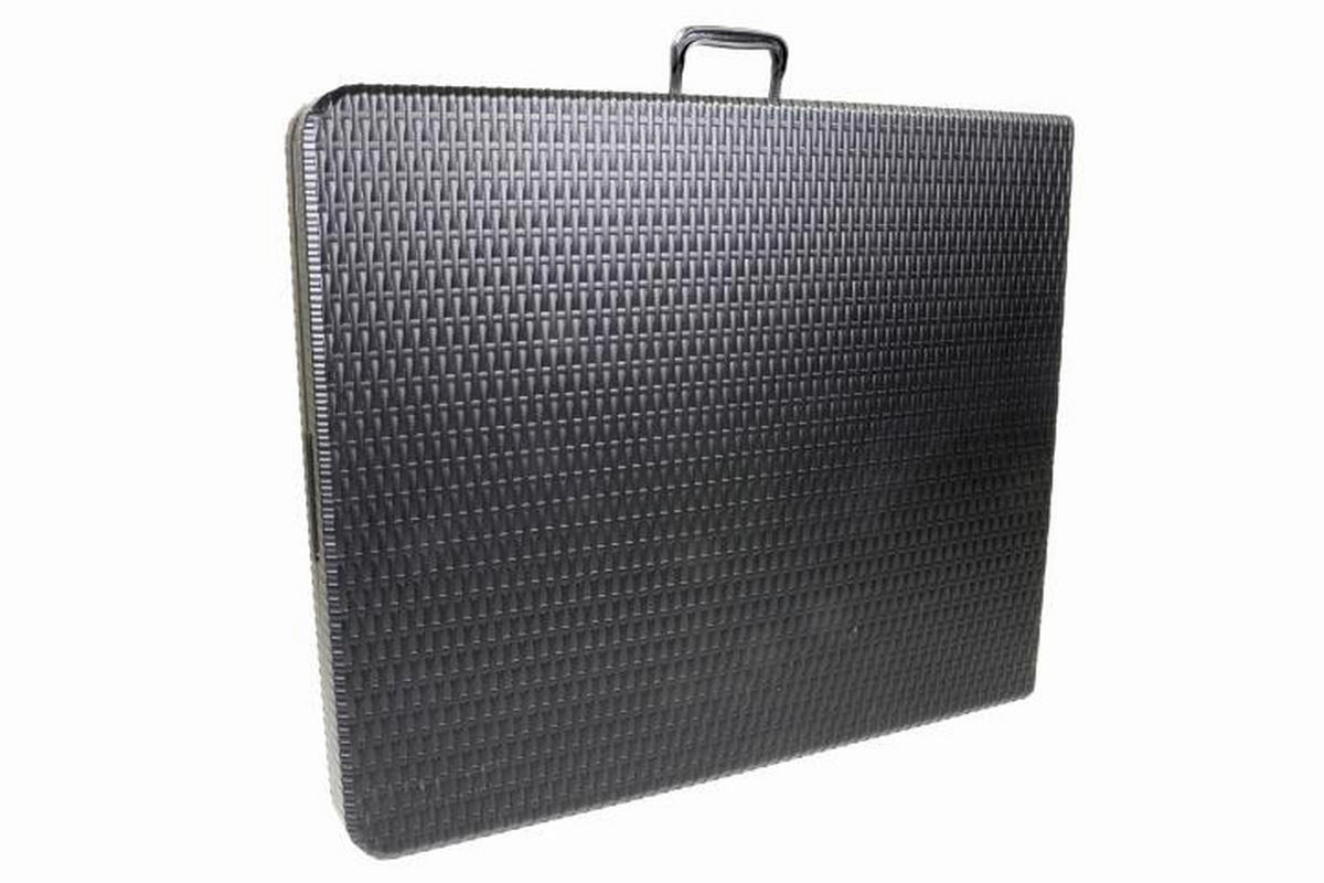 VCM Bierzeltgarnitur schwarz Metall B/H/L: ca. 75x70x180 cm Bierzeltgarnitur - schwarz (180,00/75,00/70,00cm) - VCM