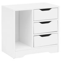 Nachtkonsole  B/H/T: ca. 49x50x30 cm Nachtkonsole - (49,00/50,00/30,00cm) - Wohnling
