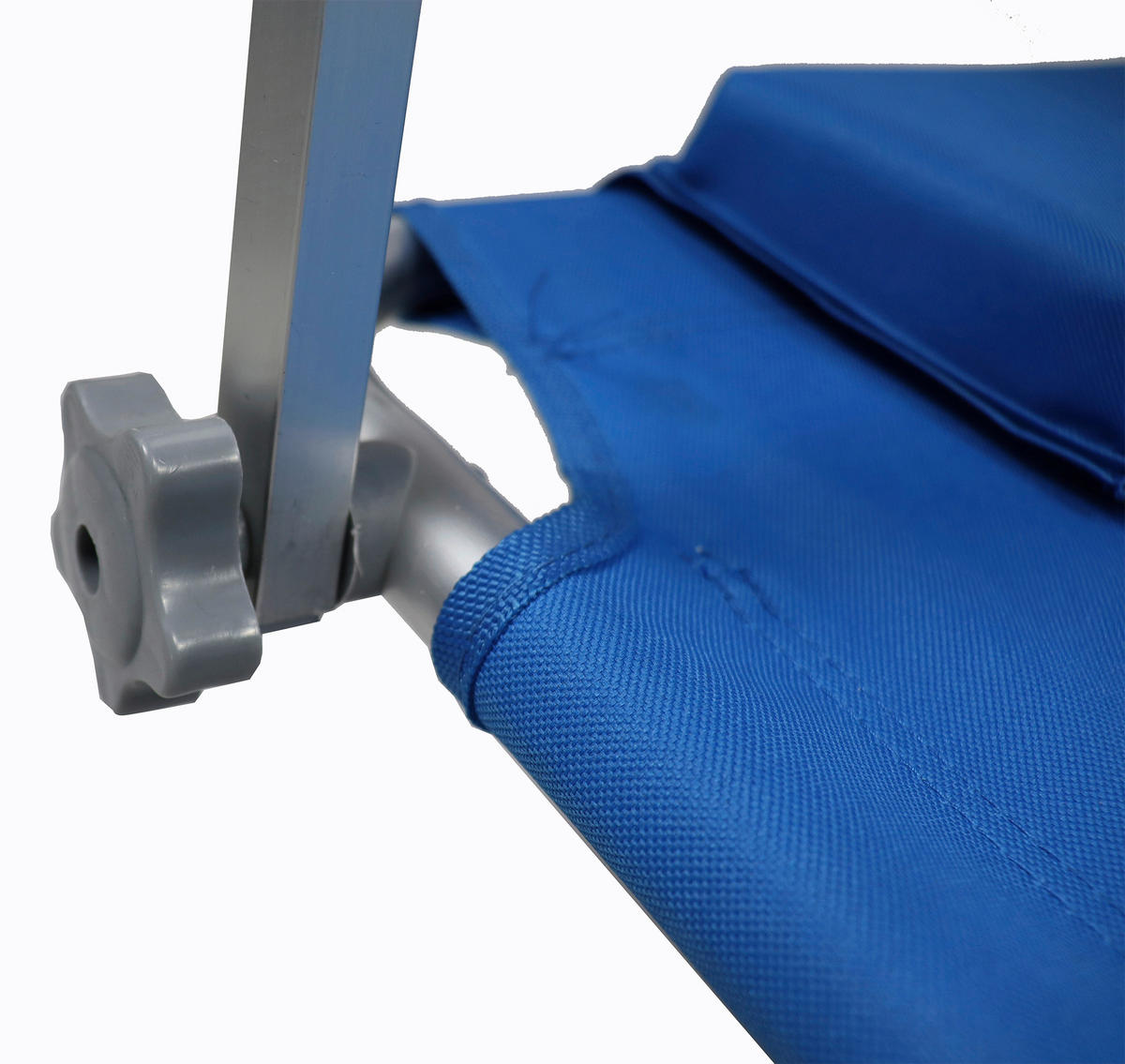 VCM Sonnenliege blau Polyester-Mischgewebe B/H/L: ca. 65x16x165 cm Sonnenliege - blau (165,00/65,00/16,00cm) - VCM