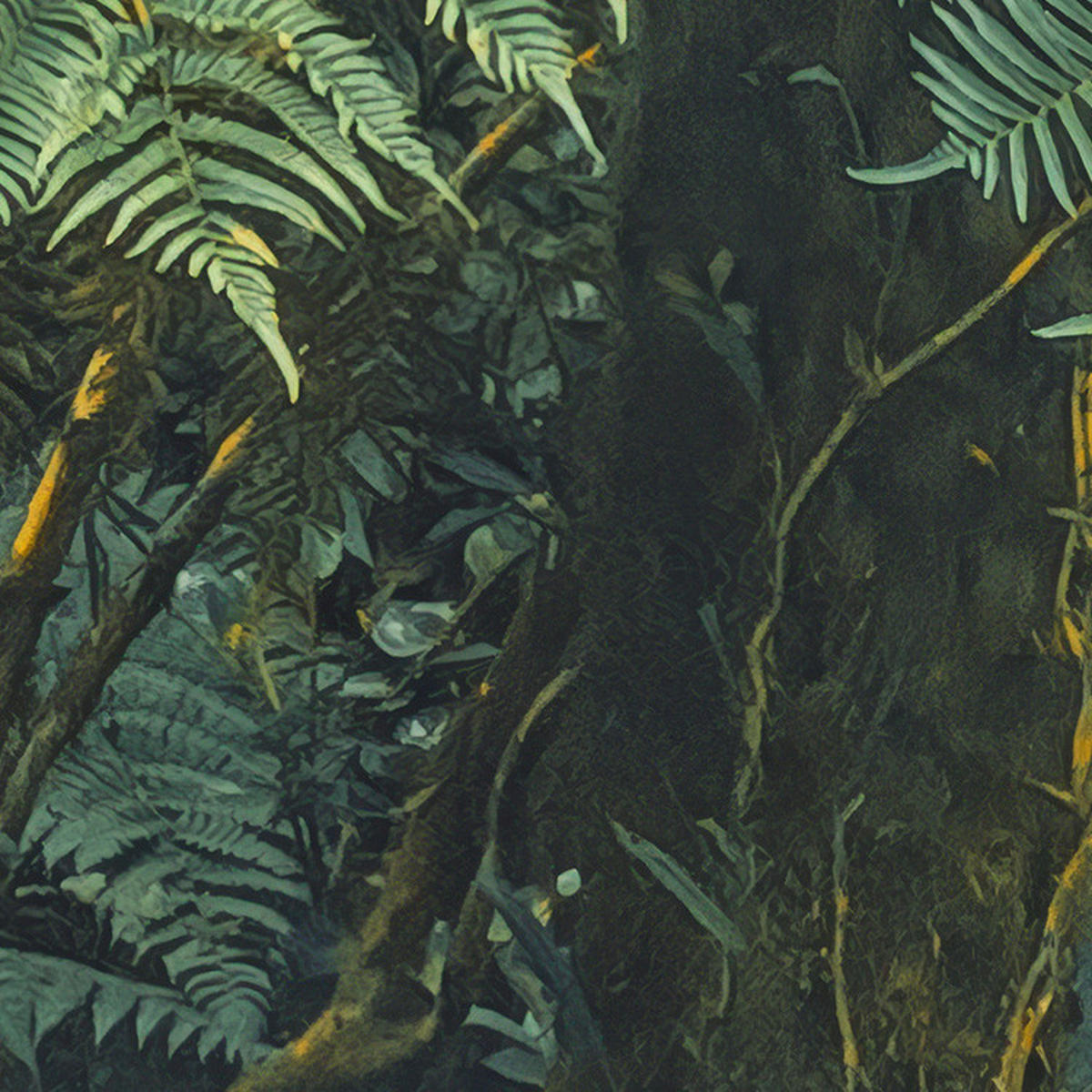 Komar Fototapete Jungle Lands B/L: ca. 400x250 cm Jungle Lands - (400,00/250,00cm) - Komar