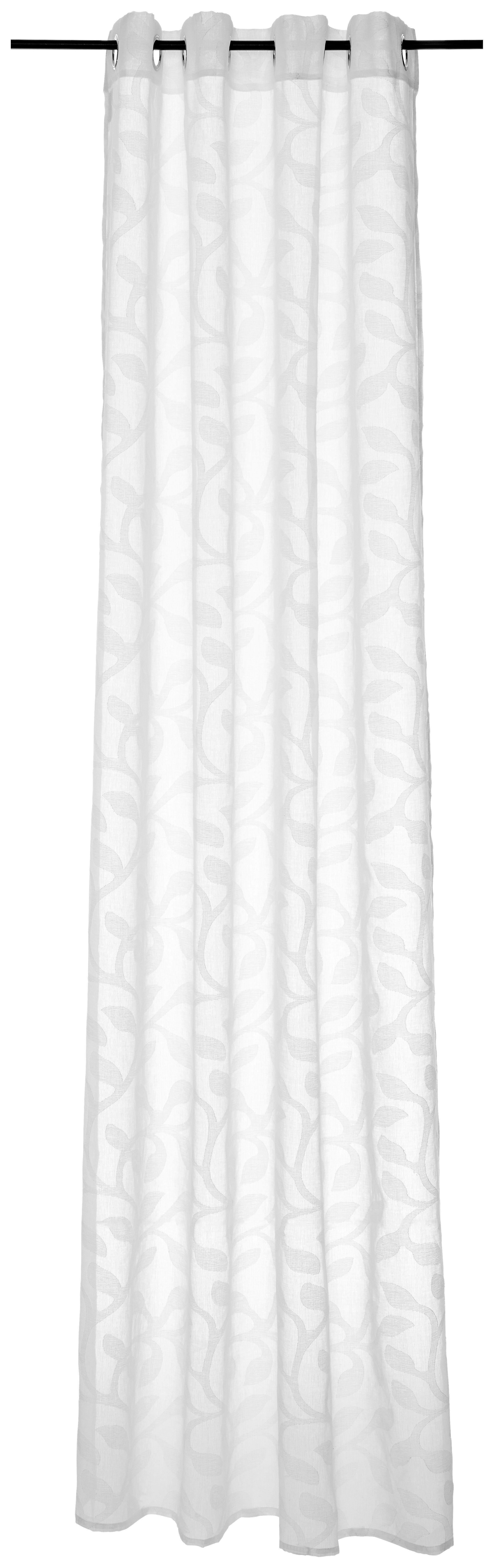 Thumbnail - CASA CREATION Ösenvorhang Pixel weiß B/L: ca. 140x245 cm