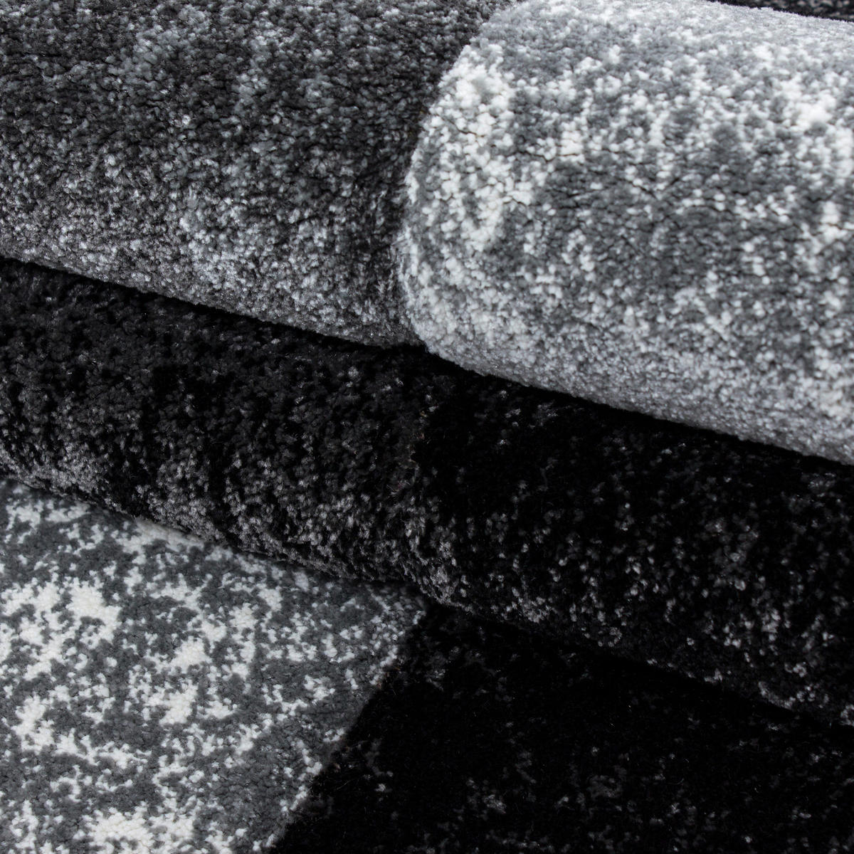 Ayyildiz Teppich HAWAII schwarz B/L: ca. 80x150 cm HAWAII - schwarz (80,00/150,00cm) - Ayyildiz