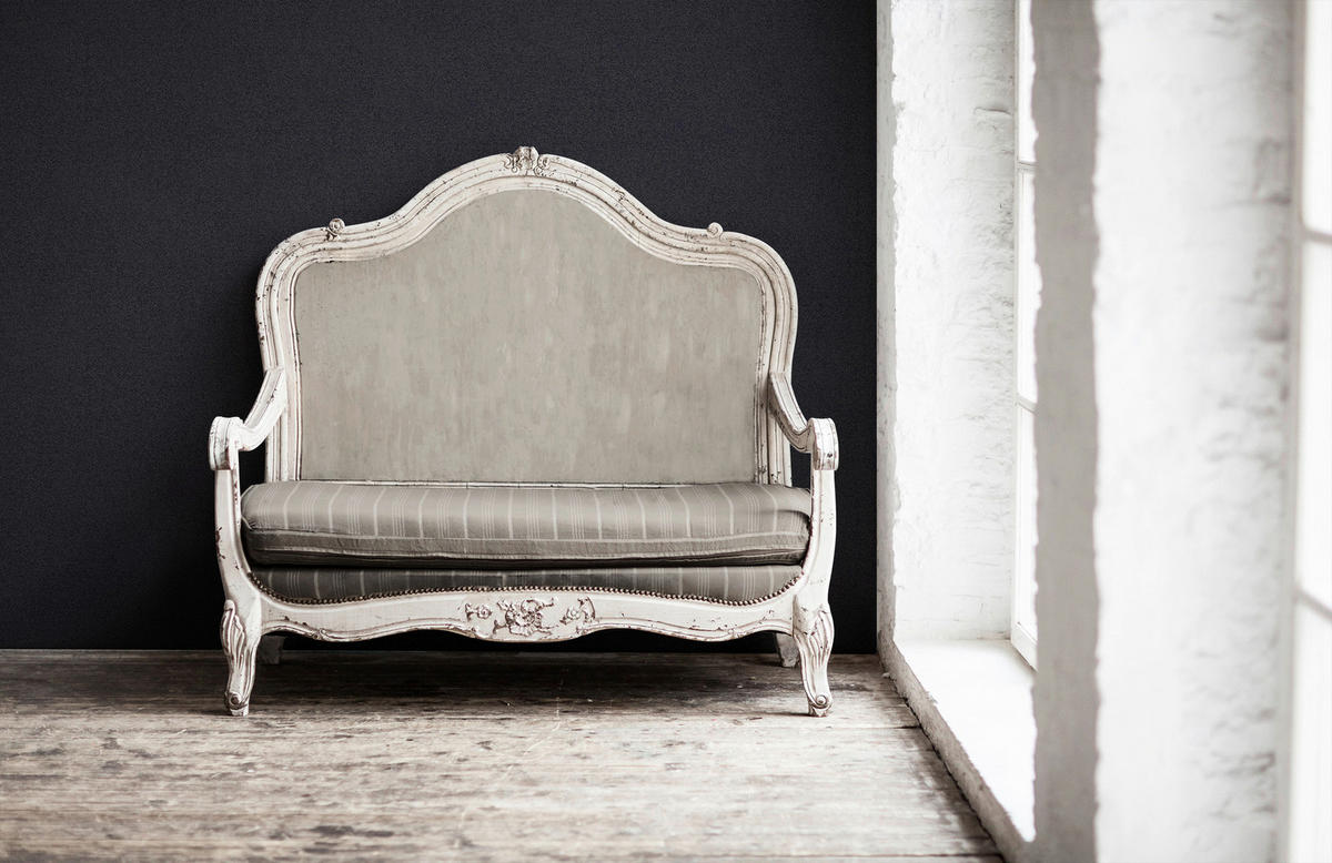 A.S.Creation Vliestapete New Elegance Uni schwarz B/L: ca. 53x1005 cm New Elegance - schwarz (53,00/1005,00cm) - A.S.Creation